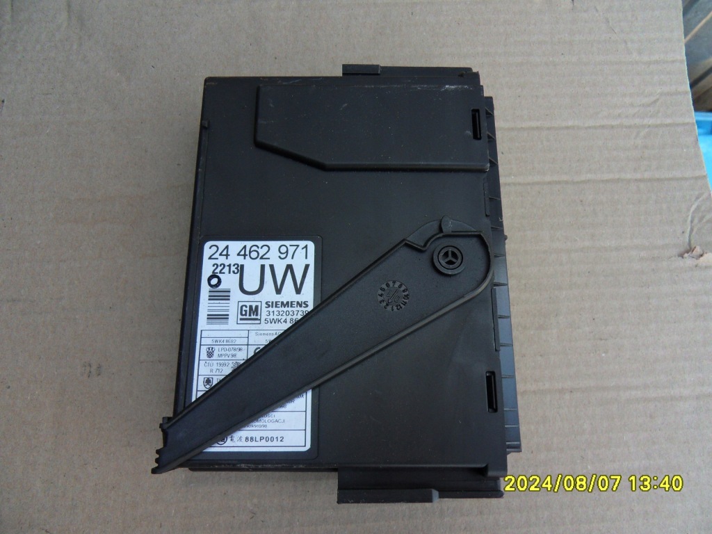 фото №1, Модуль комфорту opel corsa c 24462971 uw