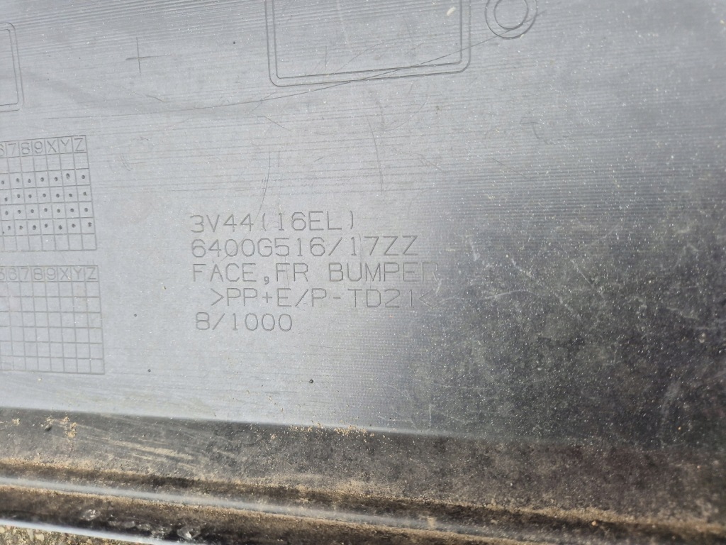 Mitsubishi space star 2 lifting 16- бампер передній mirage Оригінал