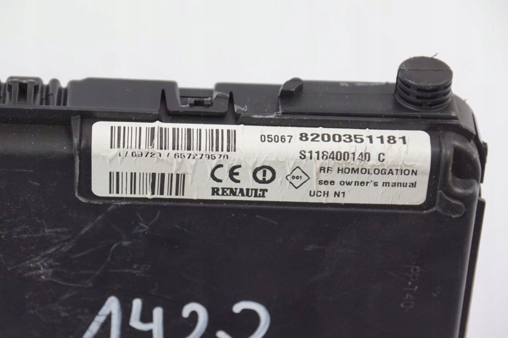 фото №2, Модуль uch 8200351181 renault scenic