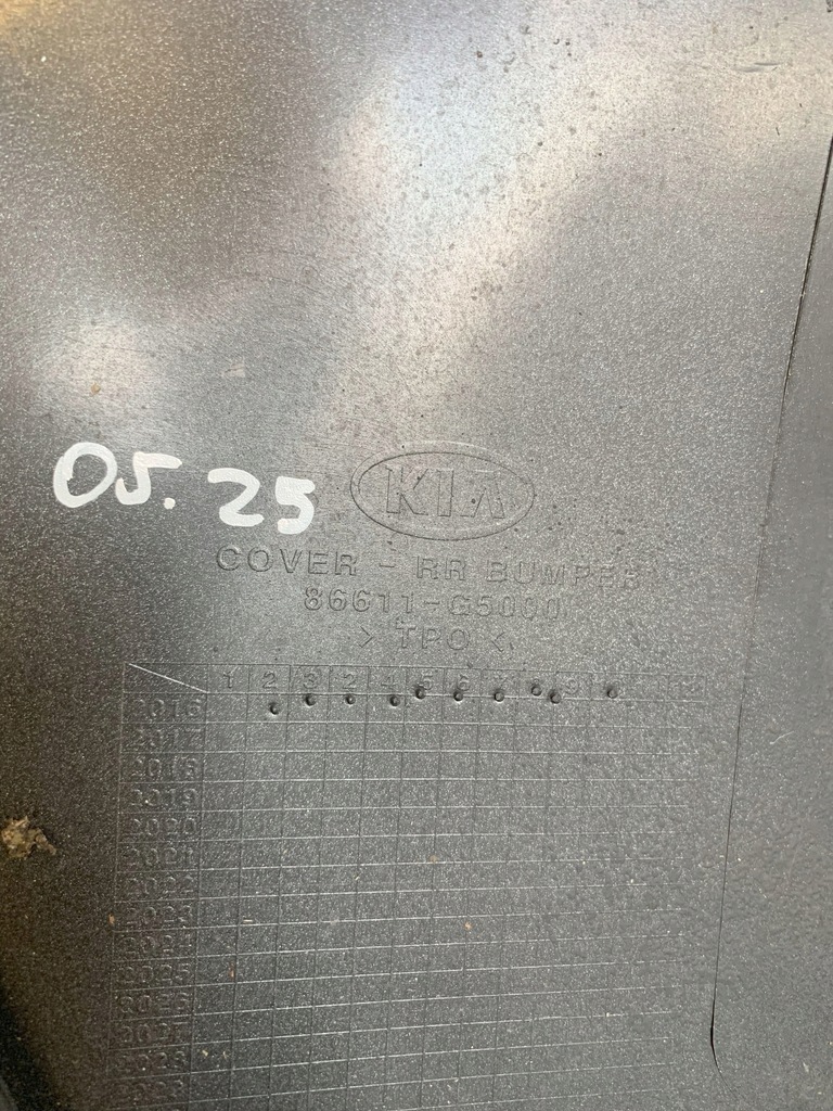 фото №6, Бампер задний kia niro 1 i 16r pdc 86611-g5000 05.25
