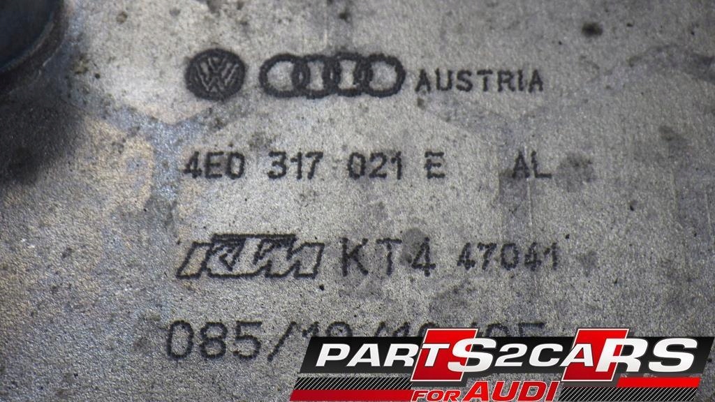 фото №15, Audi a8 d3 радіатор оливи 4e0317021e комплектна