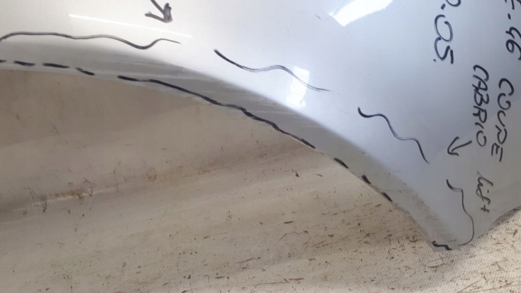 Bmw 3 e46 2002-2005 рестайлинг  крыло  правый  перед с Разборки