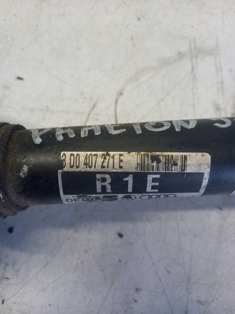 фото №6, Приводной вал półośka передняя левая перед левый vw phaeton 3d0407271e