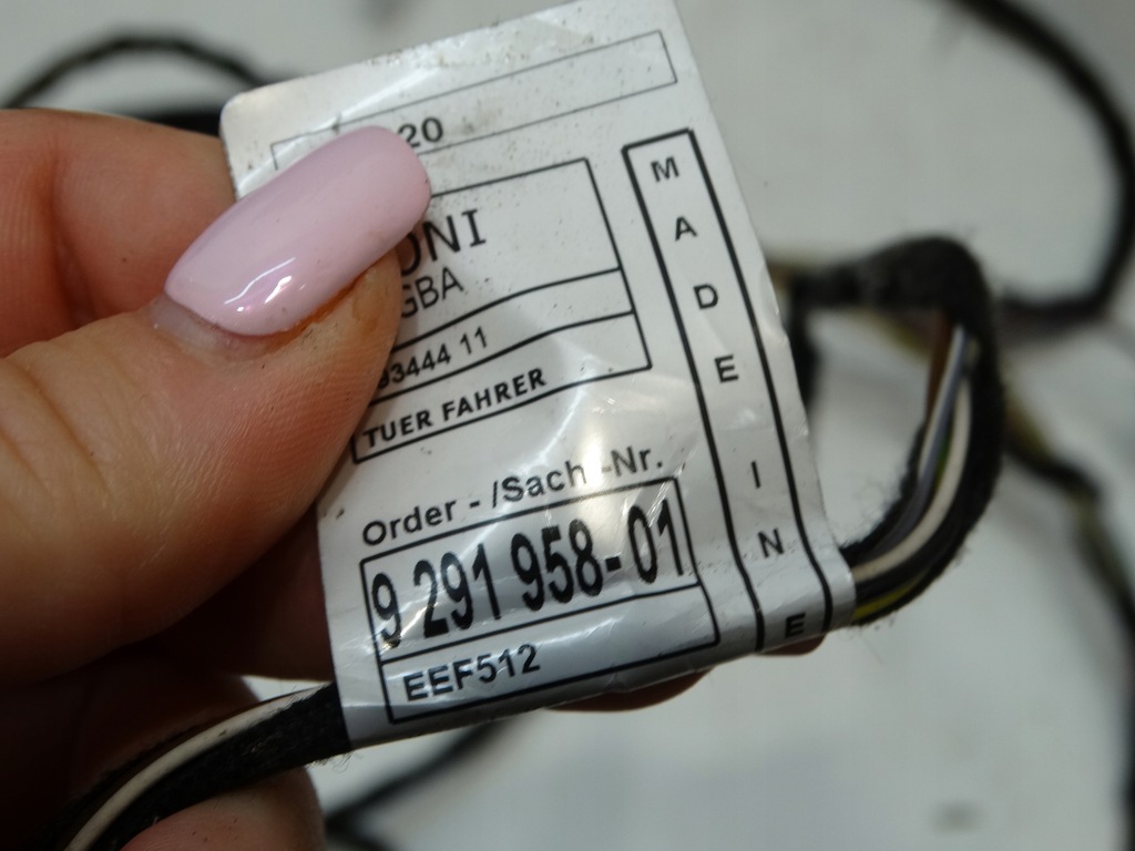 фото №11, Жгут дверь левый задняя bmw 1 f20 2013r. 9291958/01