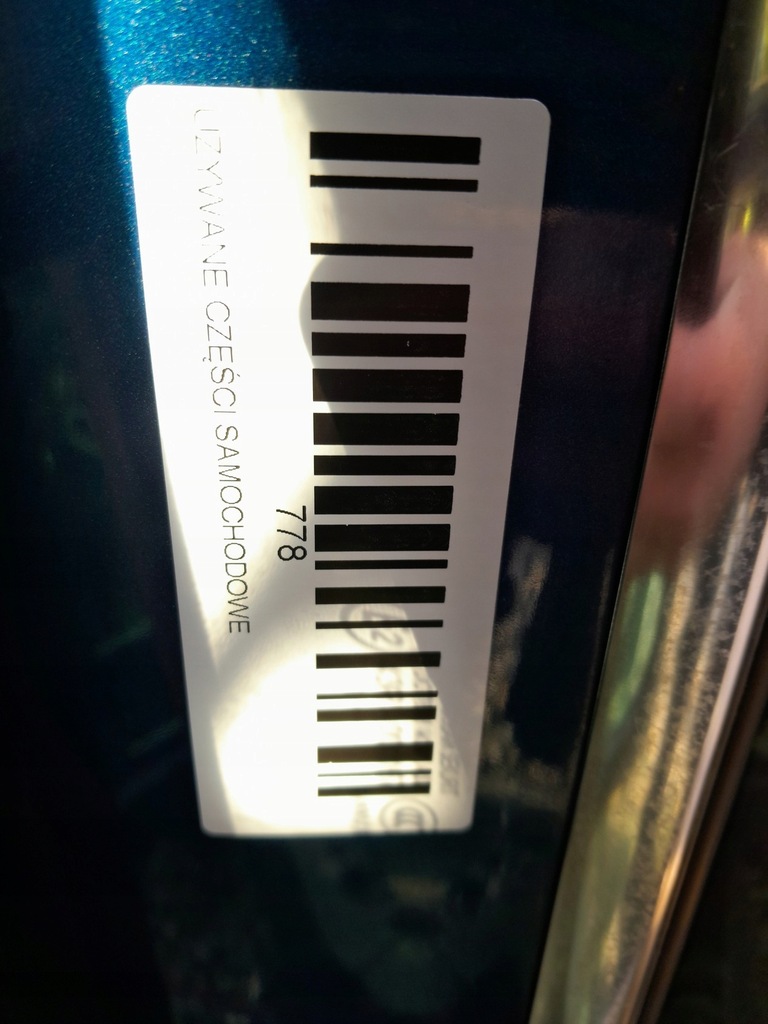 фото №7, Двері правий задня audi a4 b8 07-11r sedan lx5v