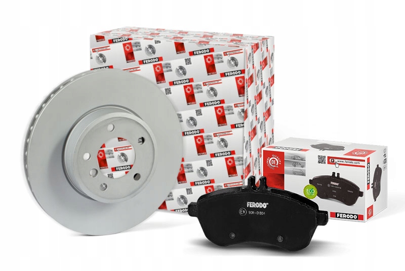 фото №1, Тормозные диски тормозные колодки перед ferodo renault fluence