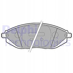 фото №2, Гальмівні колодки гальмівні delphi do chevrolet spark 1.0 1.2