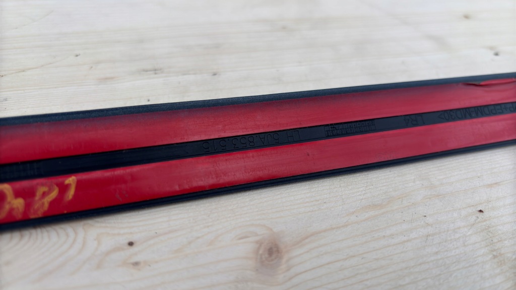 фото №3, Skoda rapid молдинг двері ліва перед накладка 5ja853515 k86/635