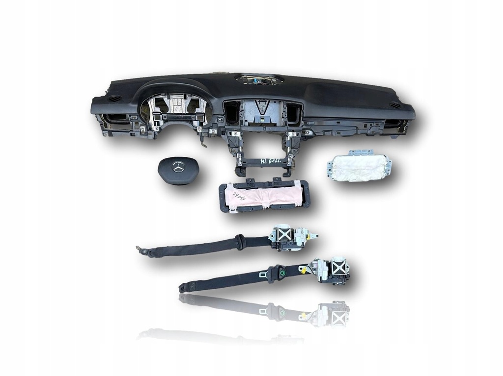 фото №1, Mercedes ml w166 консоль комплект подушка безопасности