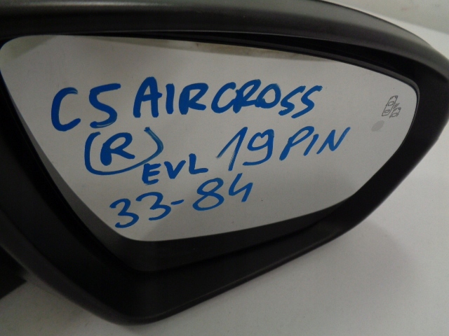 фото №8, Citroen c5 aircross зеркало правое evl 19 pin