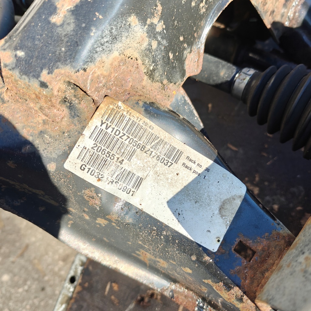 фото №9, Volvo xc60 i повний zawiesenie oś задня 4wd міст диференціал 2.4 d5