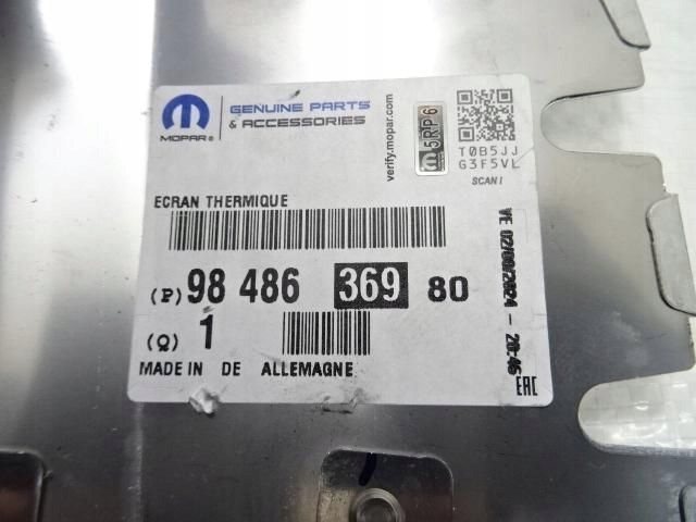 Peugeot 2008 ii рестайлінг  1.2 thp гібрид захист теплова турбіни nowa Зі Шроту