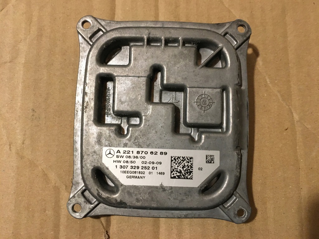 фото №1, Mercedes s w221 преобразователь лампы a2218706289
