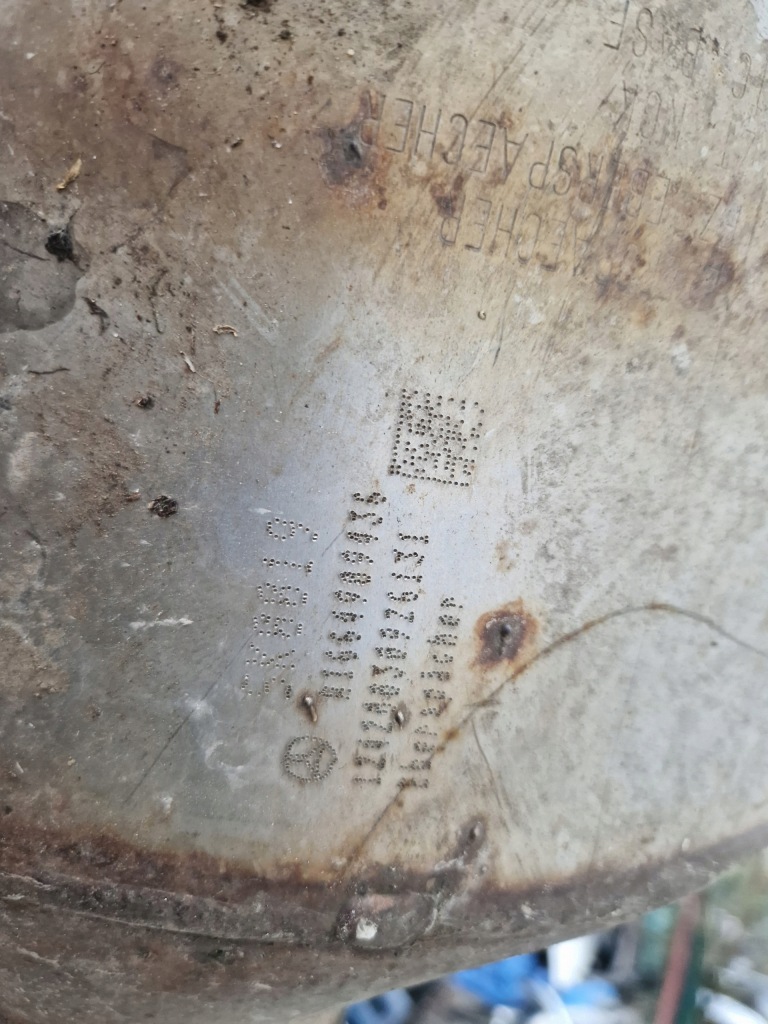 фото №10, Mercedes ml 166 w166 гаситель конечный выхлоп