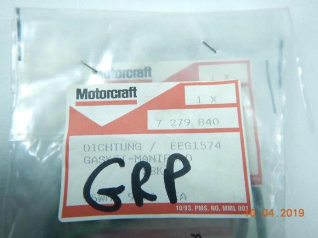 фото №4, Прокладка колектор ford scorpio mk2 2.0