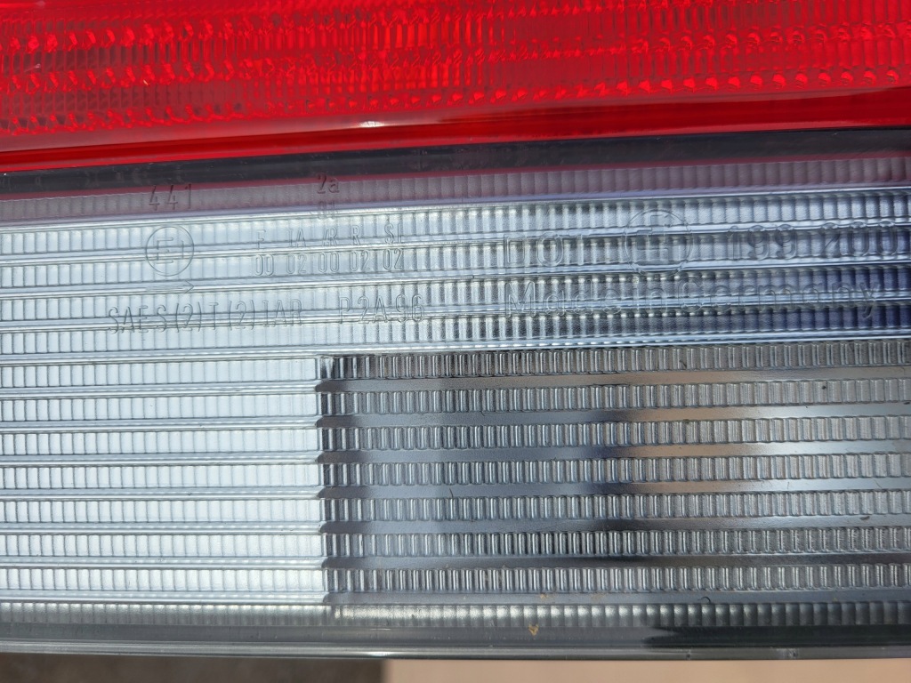 Лампа правий задній задня mercedes s w140 Зі Шроту