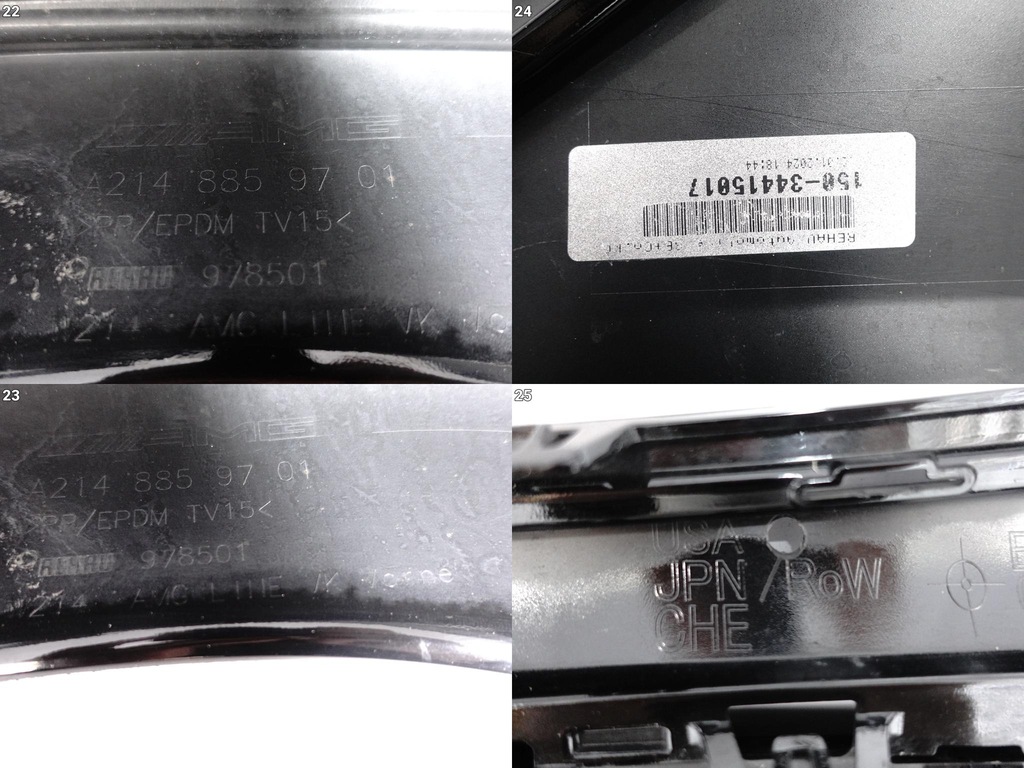 фото №14, Mercedes e-klasa w214 s214 amg line 23- бампер бампер перед pdc