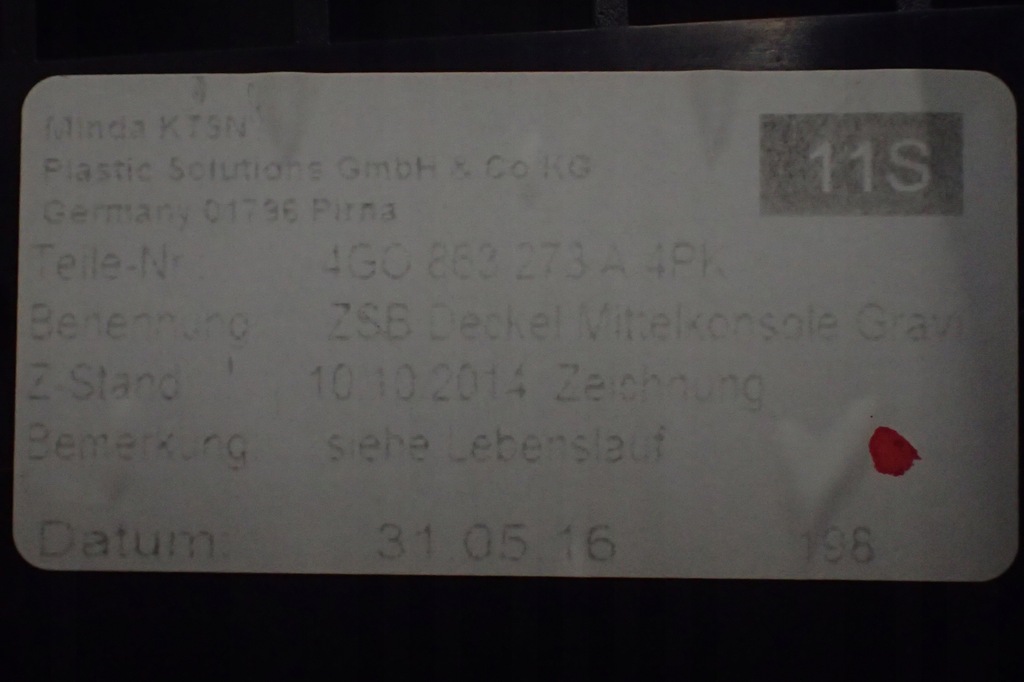 фото №8, Audi a7 4g попільничка бардачок 4g0863273a