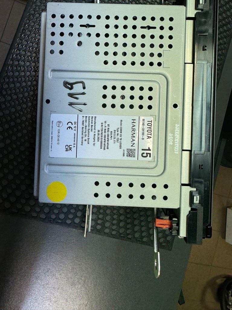 фото №7, Дисплей радио рамка toyota aygo x 8614002400b