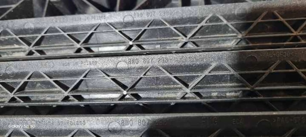 фото №6, Шторка жалюзи впуск воздуха audi a4 b9 8w