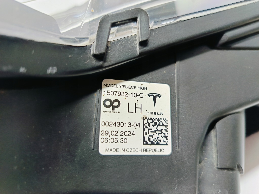 Tesla model y my 20- протитуманна фара drl лівий протитуманний led 1507932-10-c Недорого