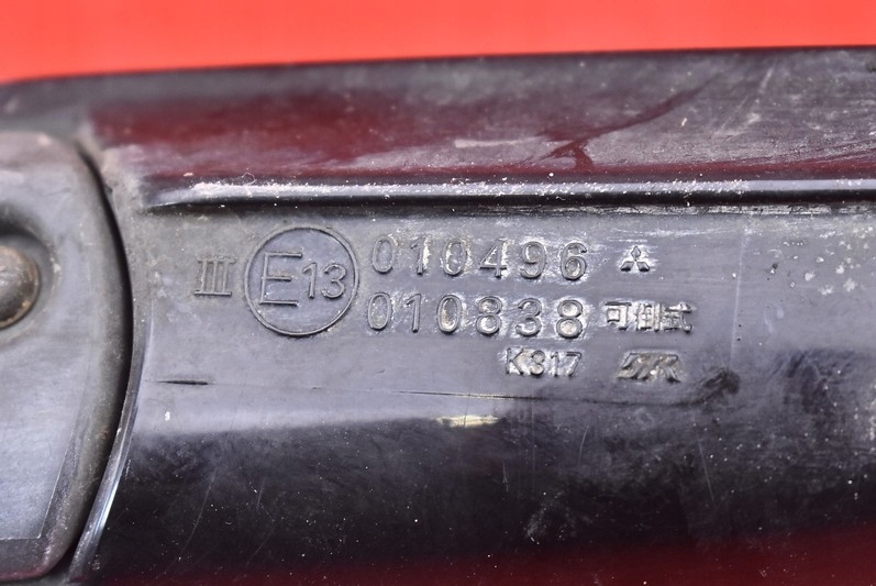 фото №8, Зеркало правое чёрные 010496 eu mitsubishi lancer 7 vii 00-08 5 pin