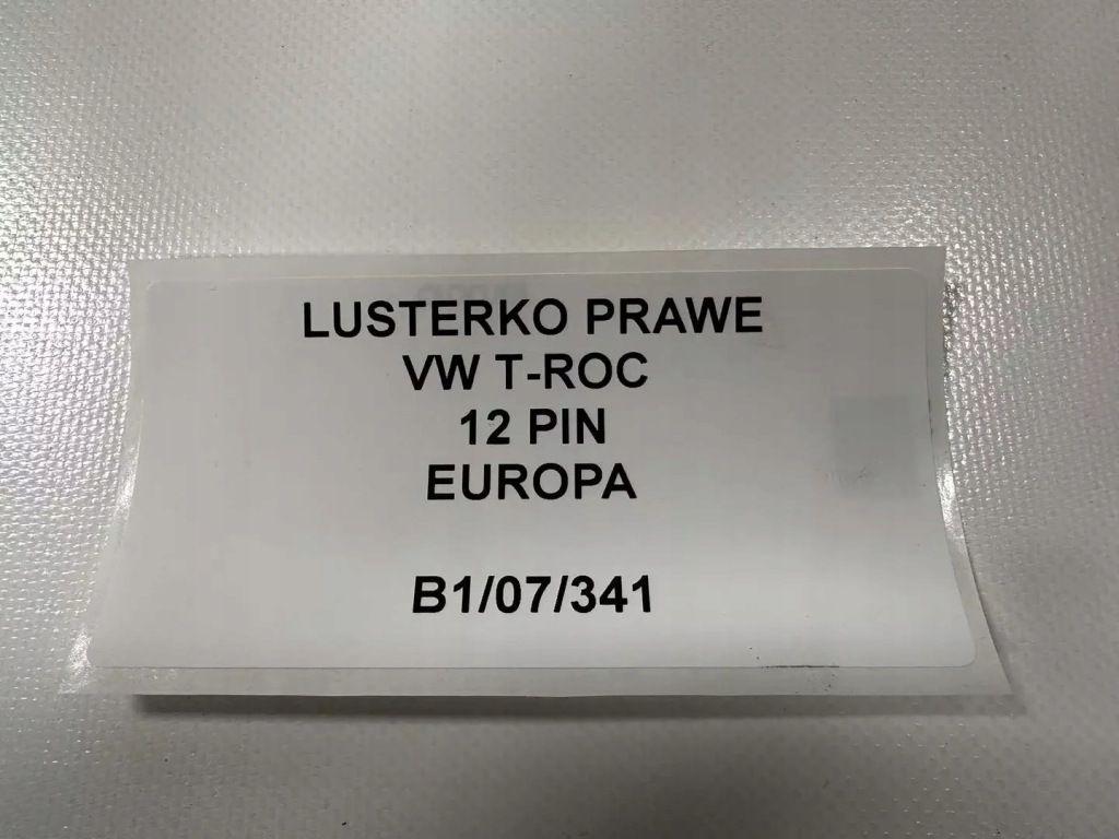 фото №6, Дзеркало праве vw t-roc 12 pin europa оригінал