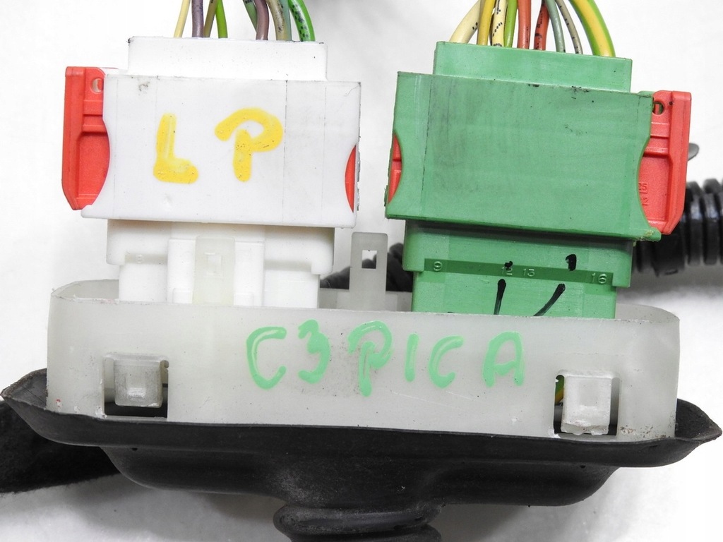 фото №7, Жгут электропроводка дверь левый перед c3 picasso