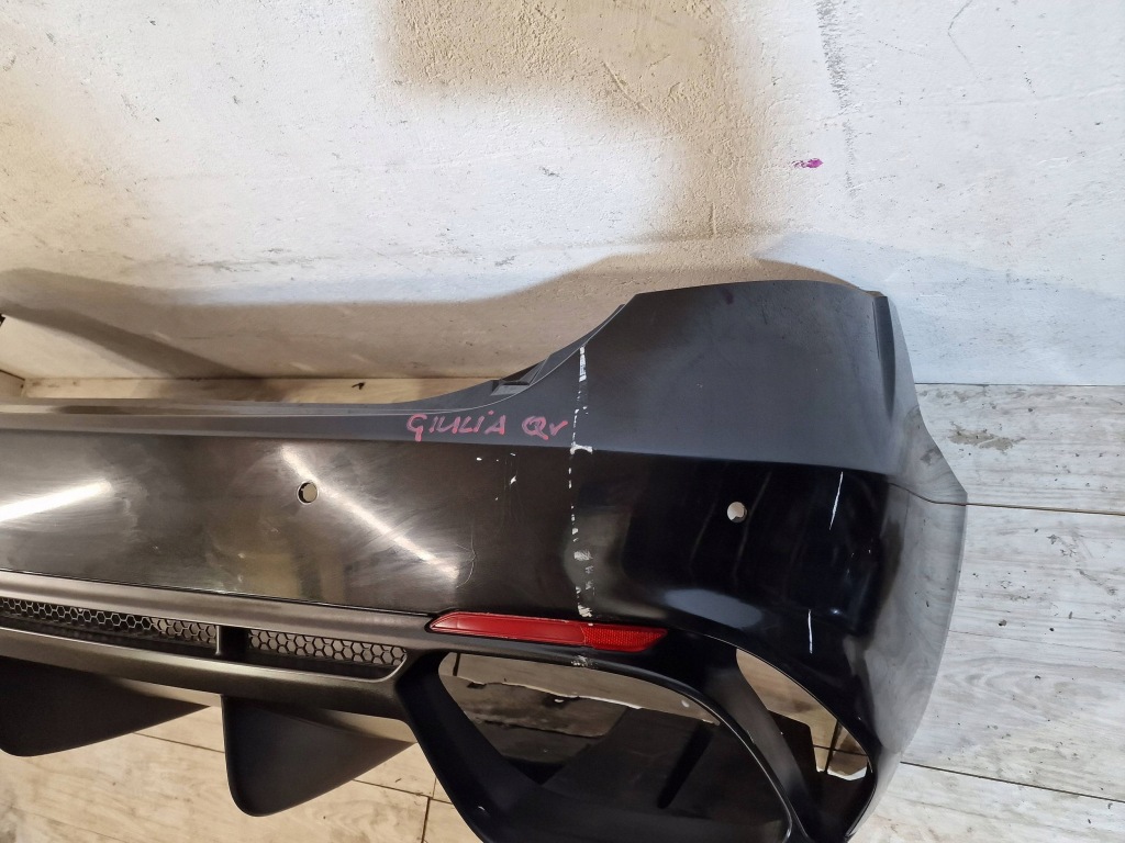 фото №4, Бампер диффузор alfa romeo giulia qv qudariofoglio оригинал