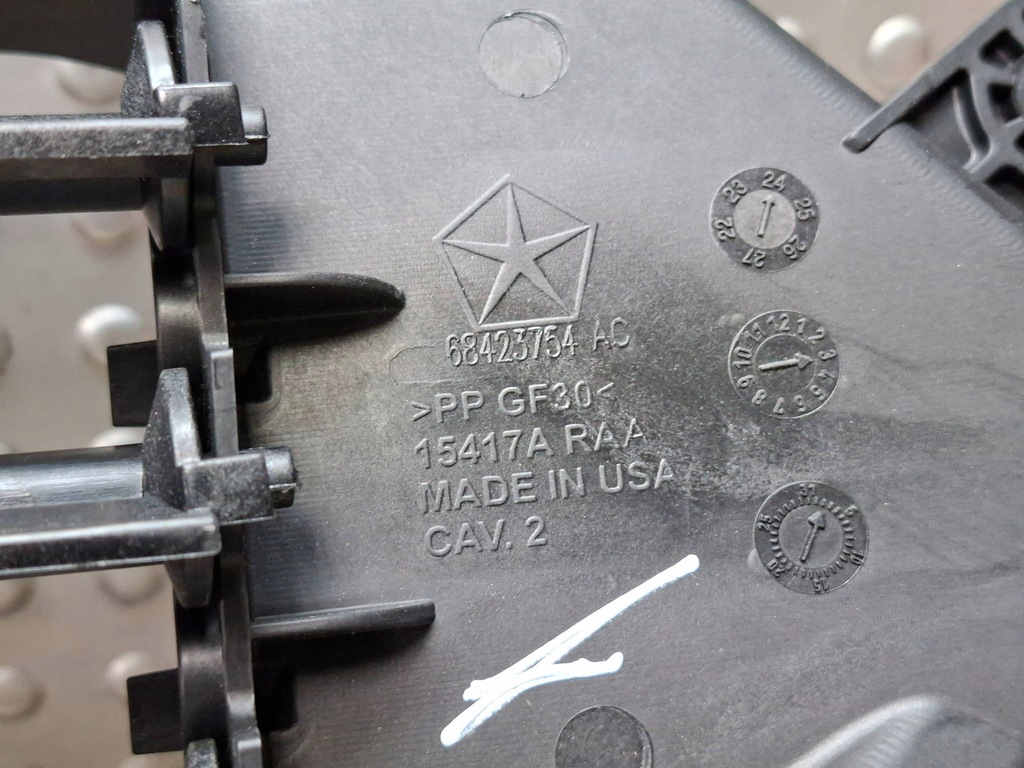 фото №8, Впуск повітря жалюзі chrysler pacifica 17- 68438679ac