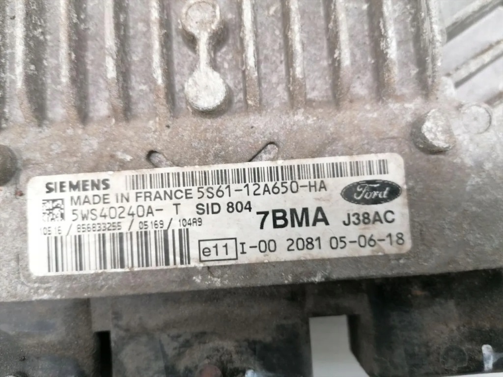 фото №4, Ford fiesta модуль модуля управляющего двигателя 2008