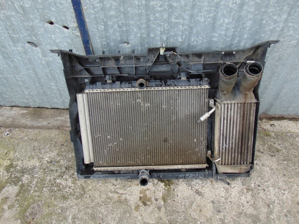 фото №10, Комплект радіатор вентилятор citroen jumpy ii 2007- 1.6 hdi кондиціонер