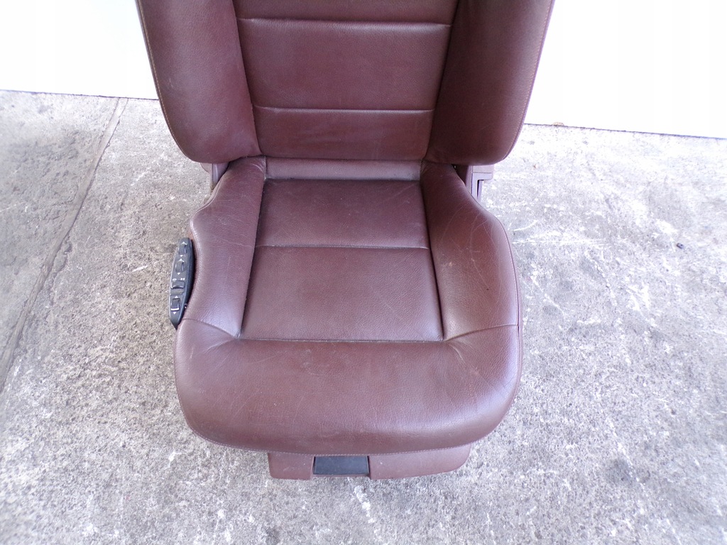 фото №7, Сиденье левый перед водителя mercedes w212 кожаный коричневый