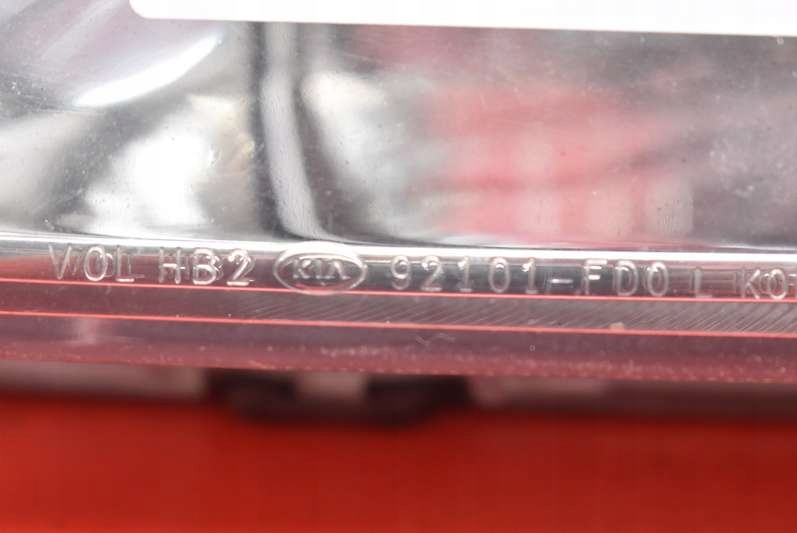 фото №9, Фара левый лампа перед eu 92101-fd0 kia rio 1 i lift 02-05