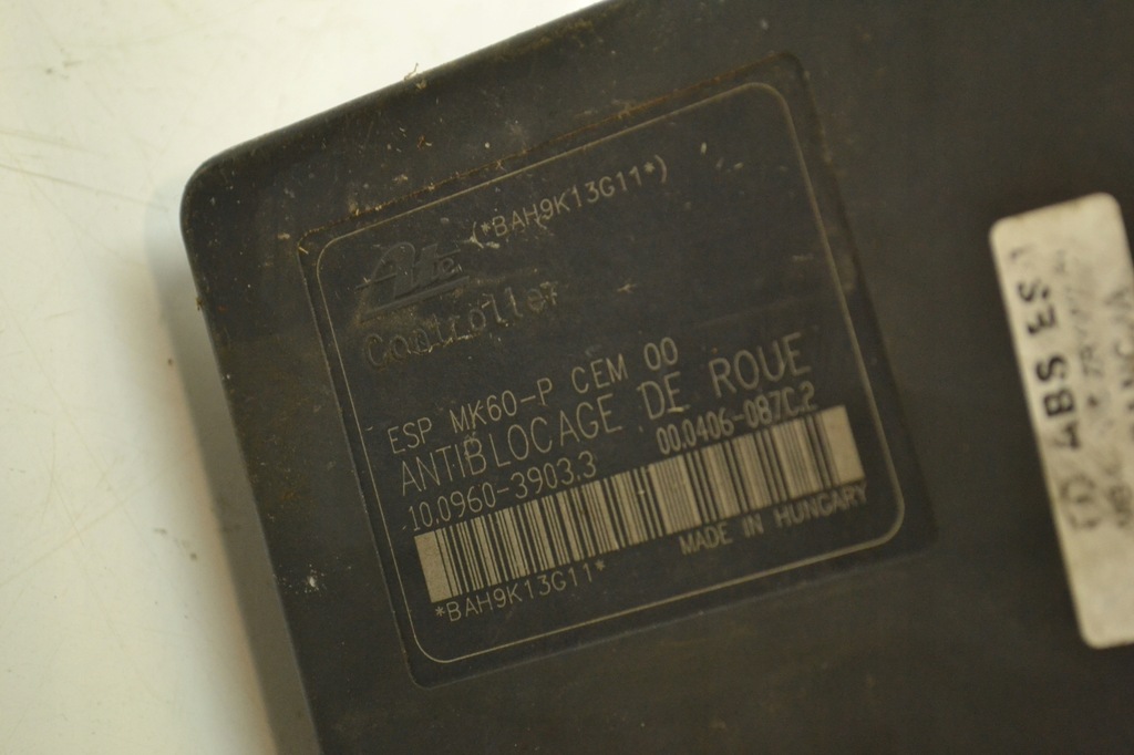 фото №6, Citroen picasso c3 насос блок керування abs 9665370880