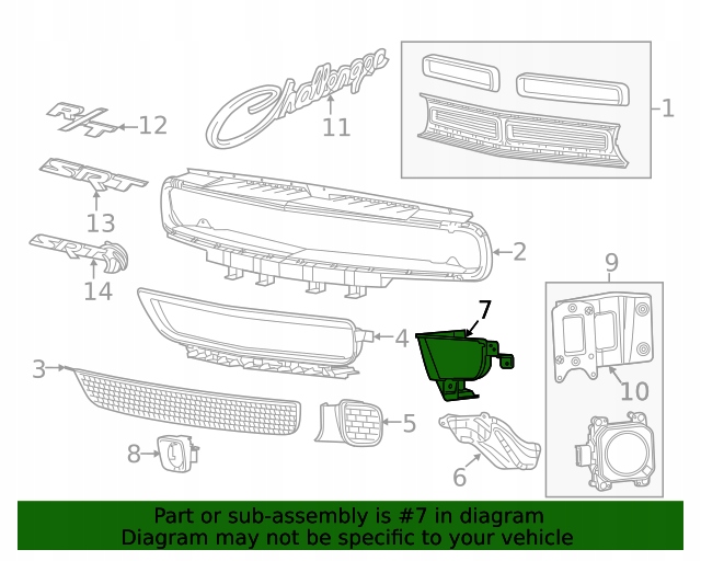 фото №5, Dodge challenger 2015-2021 захист повітропровід права