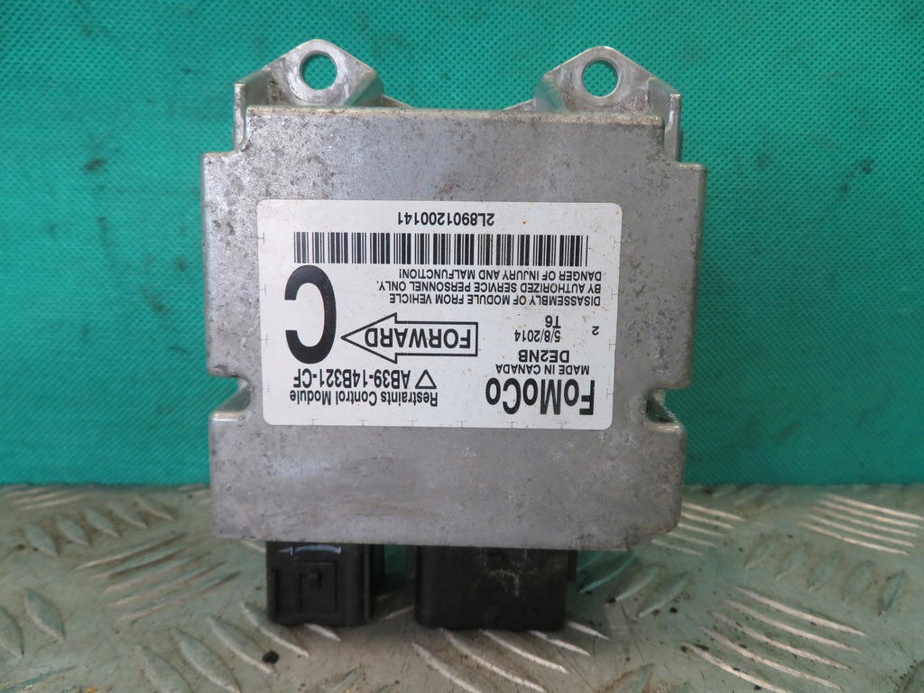 фото №1, Модуль подушек подушка безопасности ford ranger iv wildtrak 14r