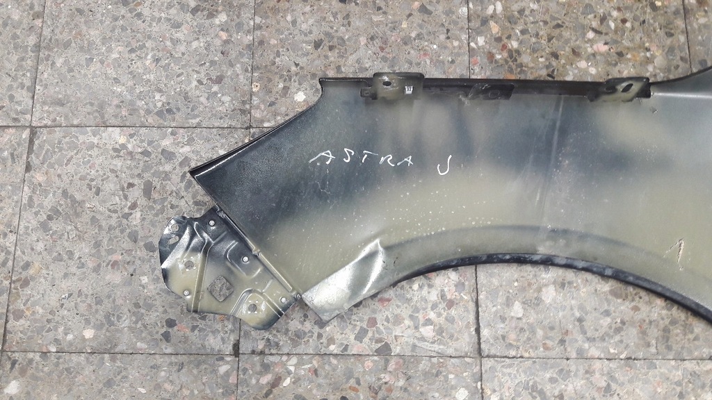 фото №11, Крыло правый перед opel astra j чёрный