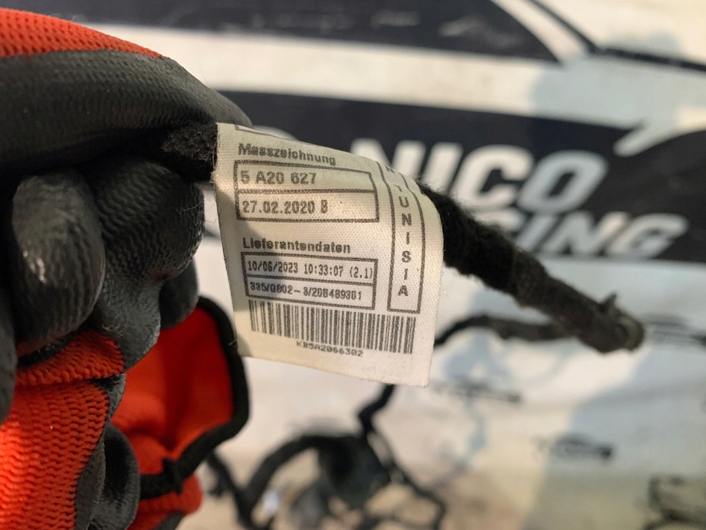 фото №6, Жгут дверь левый перед keyless led bmw 3 g20 g21 m3 g80 g81 4 g26 5a20663