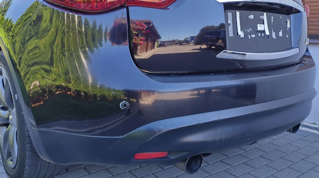 фото №8, Infiniti fx 2 ii 08-12 бампер задняя задний na 4 pdc gac