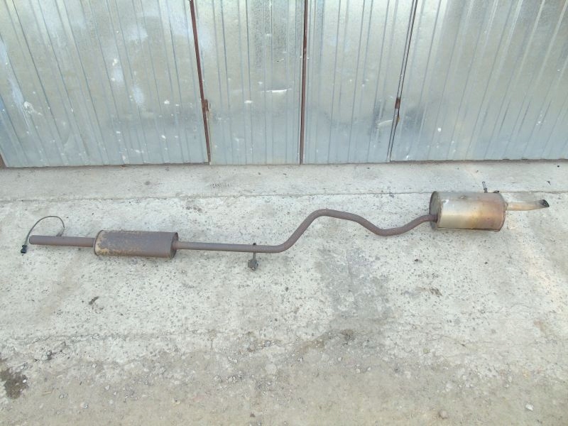 фото №1, Renault clio iv 1.2 16v выхлоп гаситель гаситель