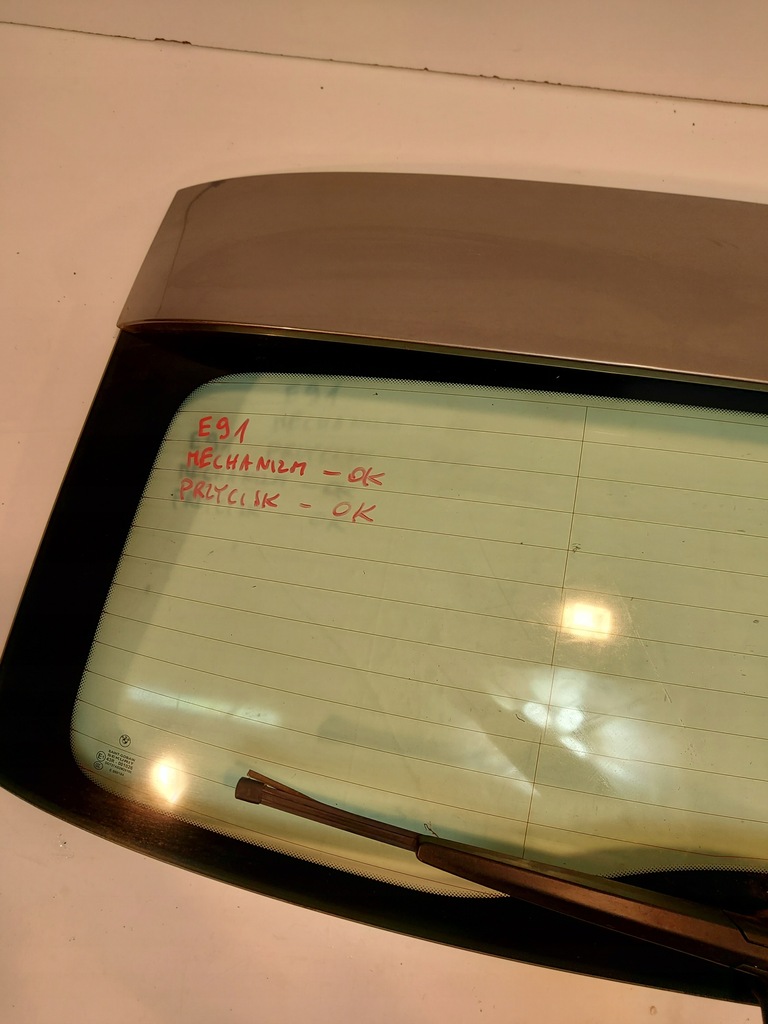 фото №7, Bmw e91 стекло задняя механизм дворники кнопка