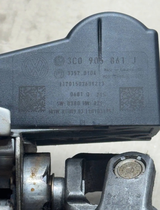 фото №7, Колонка рулевая vw passat b7 3c1419501s 3c0971616c