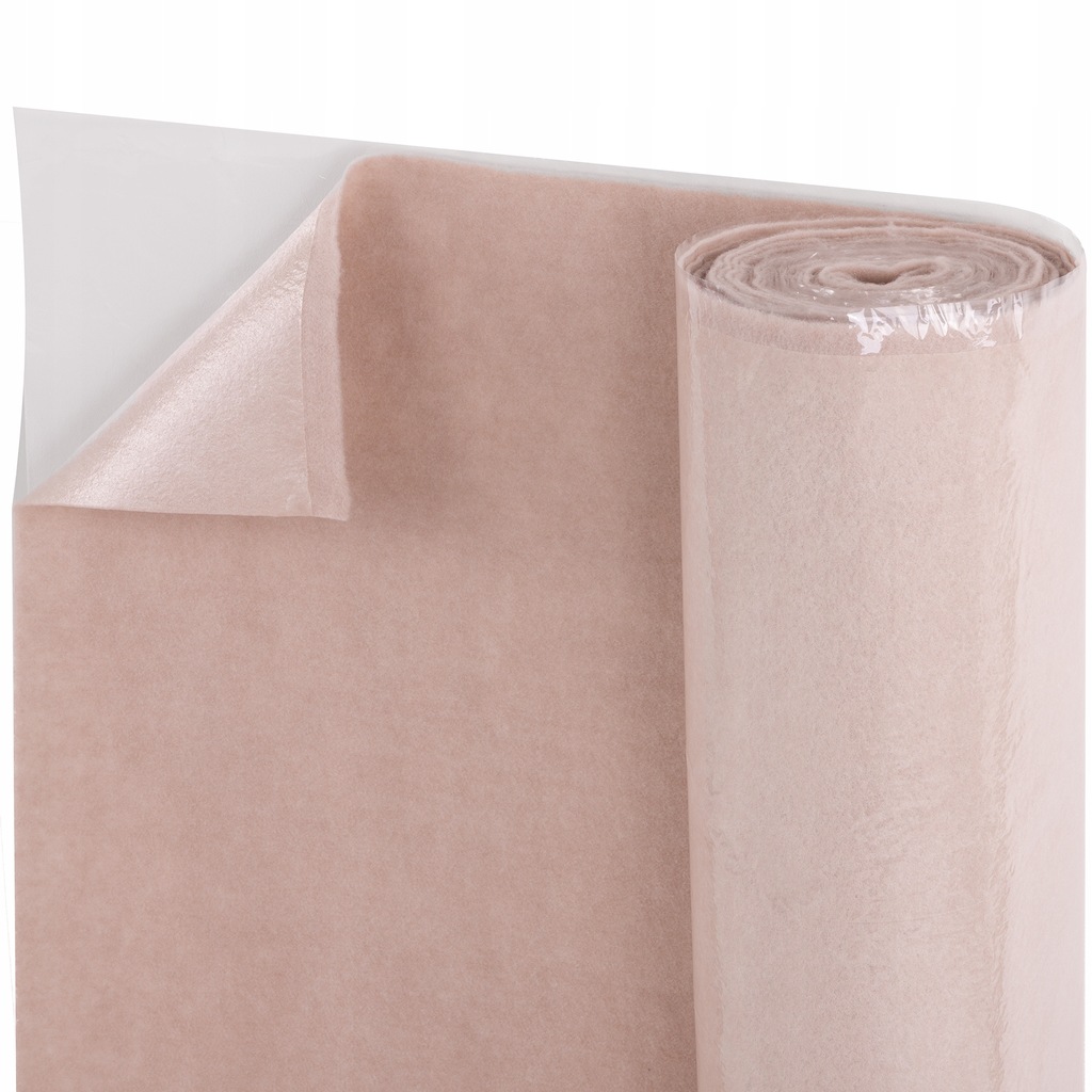 фото №13, Обшивка samoprzylepna бежевый войлок коврик с ролики материал отделочный