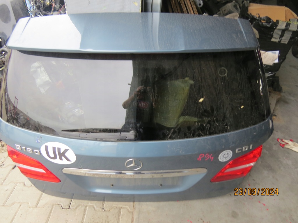 фото №3, Mercedes b klasa w246 задняя крышка багажника 894