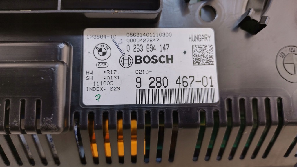 фото №8, Bmw 6 f12 f13 10-15 3.0 n57d автоматическая коробка передач счетчик приборы 9280467 версия uk