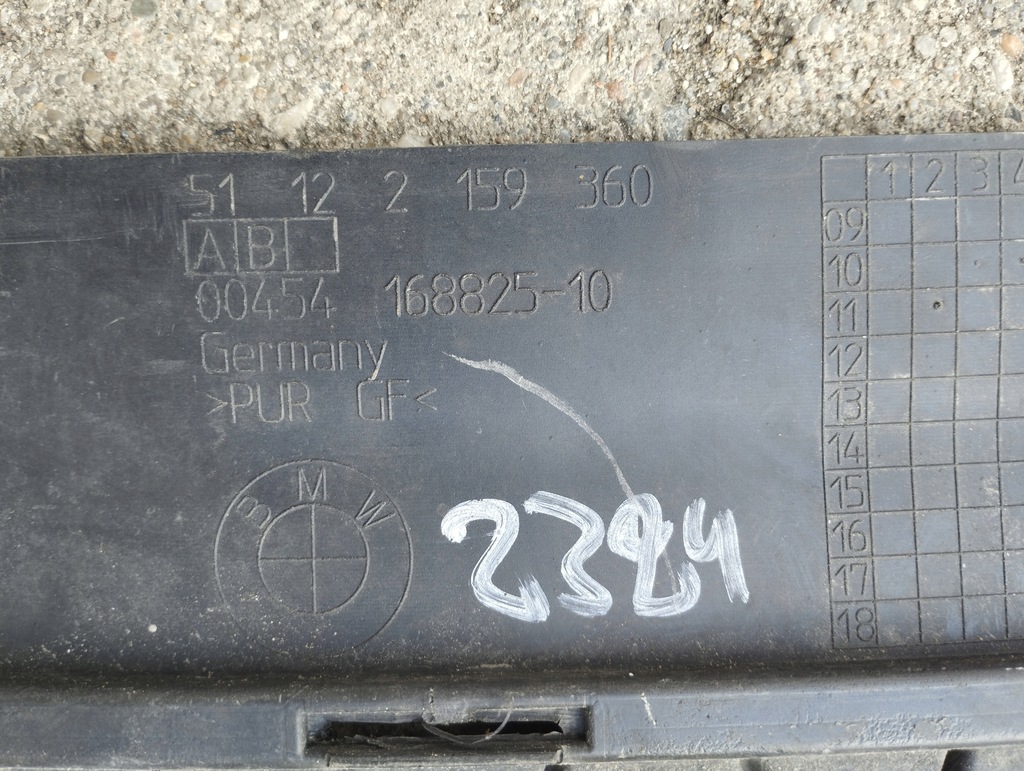 фото №10, Диффузор спойлер бампера задняя bmw x6 e71 m performance aero