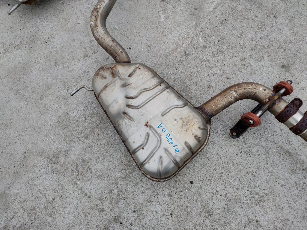 Vw beetle 16- гасник труба каталізатор kompletny 1.8 америка Оригінал