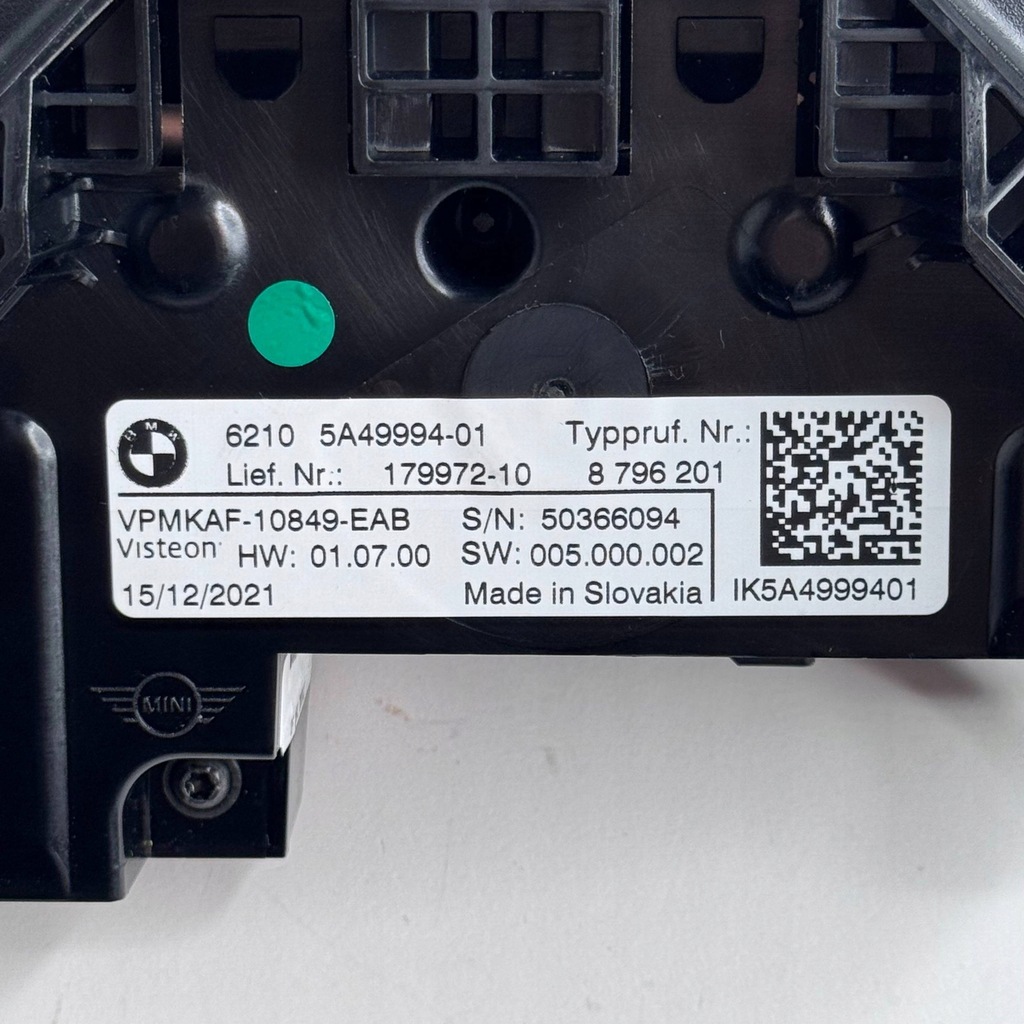 фото №7, Mini cooper countryman r60 2022 счетчик / спидометр