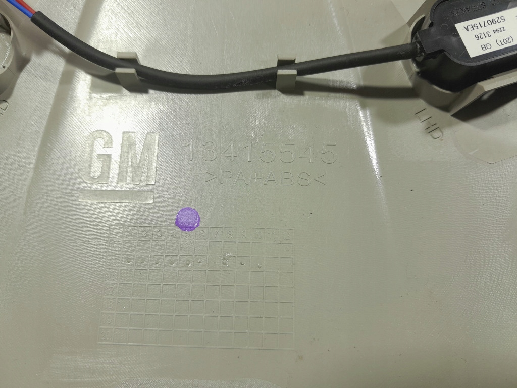 фото №9, Opel astra k лампа освещение кабины потолочный 13415545